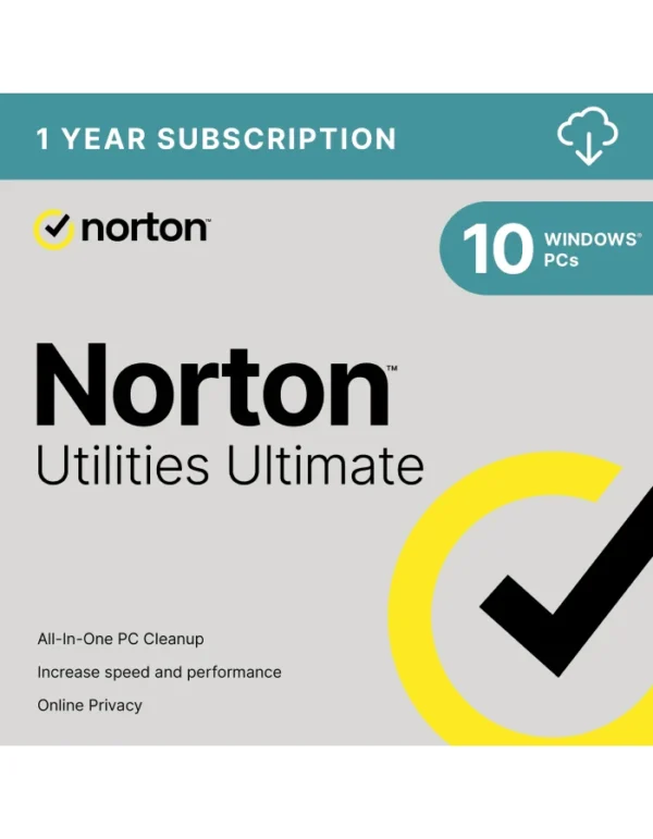 Norton Utilities Ultimate - 10 Devices - PC Cleanup & Optimization